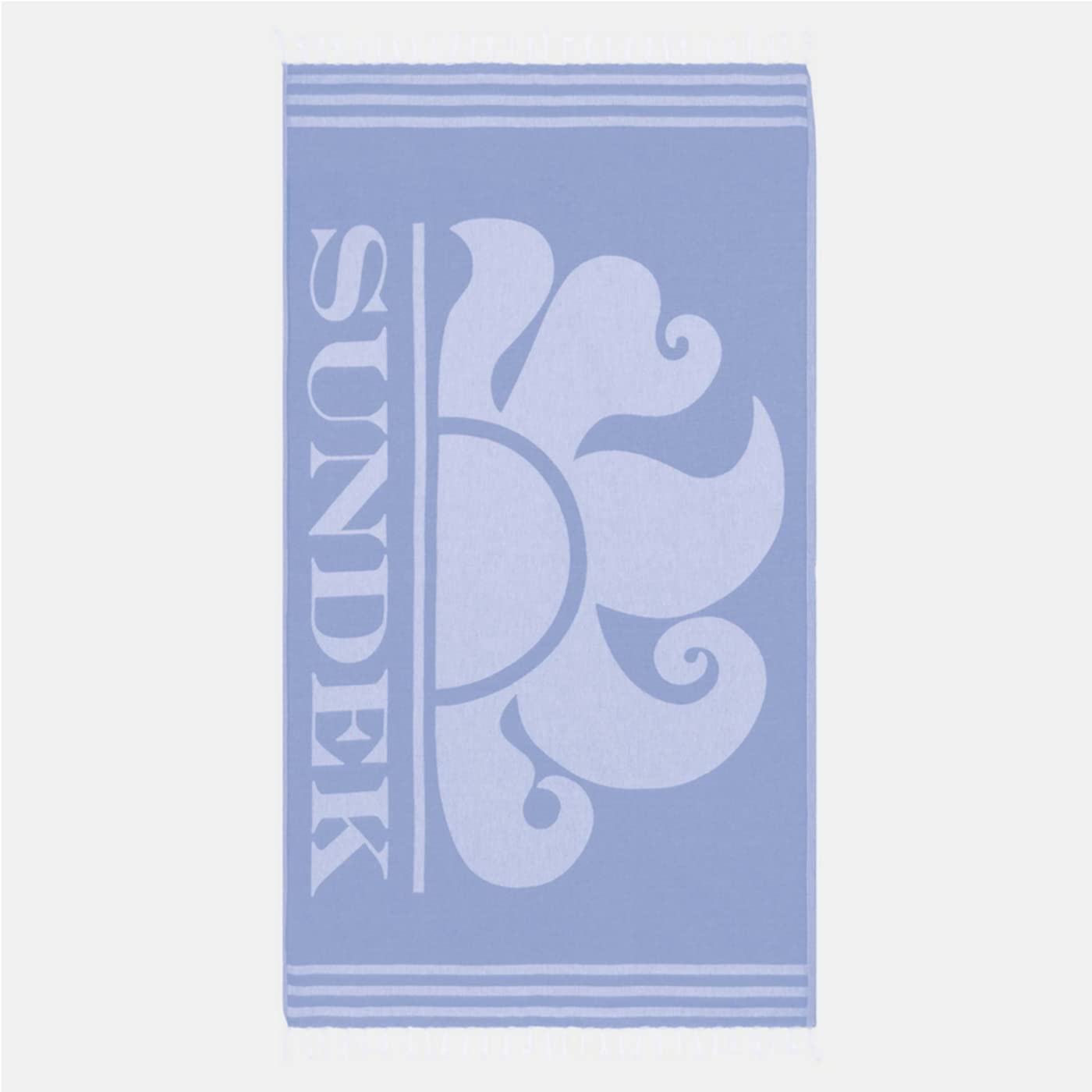 SUNDEK BASIC FOUTA LIGHT BLUE BEACH TOWEL AM401ATC100086600