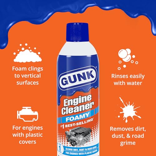 GUNK Engine Cleaner – Foamy Spray for Engines with Plastic Covers – photo 11