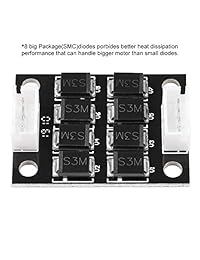 MakerHawk - Filtro 3D para eliminación de patrones, filtro de filtro, filtro de clipación de motor 3D, reprap MK8 I3, 4 unidades, TL-Smoother Plus
