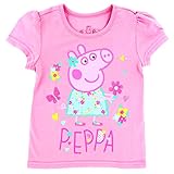 Peppa Pig Toddler Girls Short Sleeve Tee