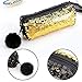 TOLTOL Pencil Bag,Pencil Pouch Sequin Zipper Pencil Bag Sequin Pencil Case Gold&Black