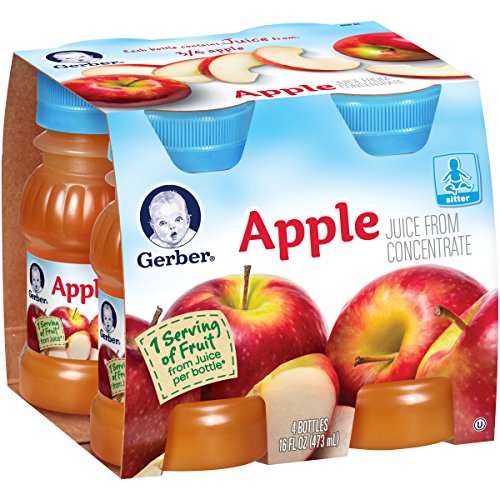 gerber apple juice 4 oz
