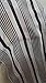 Bestyou▒ Women's Printed Side Slit Sheer Chiffon Maxi Skirt Beach Cover Ups (Stripe) Black, Free Size