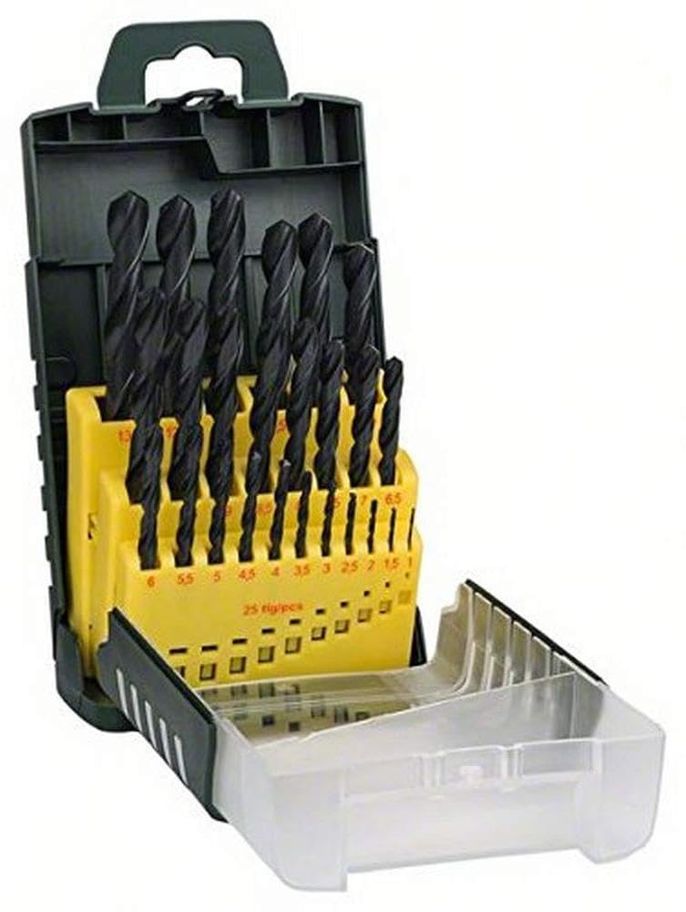Bosch 2607017153 Metal Drill Bit Set (25-Piece)