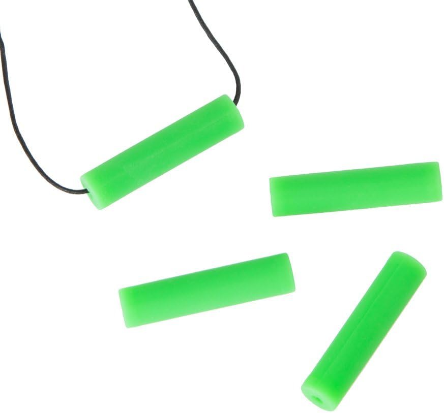 Chewigem Chubes - Multipurpose Chewable Necklace & Stimming Aid | Smooth, Robust, Discreet | Great for Hoody Strings or as a Necklace | 3 Spares | Designed for Anxiety Reduction & Improved Focus | Ideal for Kids, Adults, Autism, ADHD, SPD, Oral Motor Needs.