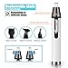 Nose Hair Trimmer for Men,Electric Facial Ear Hair Clippers 4 in 1,Rechargeable Mute Motor Waterproof Double-Edge Stainless Steel Blades Nose Hair Scissors,Wet/Dry Use Trimming Tool for Men