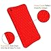 Fintie Silicone Case for Amazon All-New Fire HD 8 - [Honey Comb Series] Light Weight [Anti Slip] Shock Proof Silicone Protective Cover [Kids Friendly] for Fire HD 8 Tablet (2016 6th Gen Only), Red