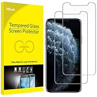 JETech Screen Protector for Apple iPhone 11 Pro, iPhone Xs and iPhone X 5.8-Inch, Tempered Glass Film, 2-Pack