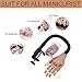 Hiistar Nail Trainning Practice HandNail Display Manicure Supply Flexible Movable False Fake Hands for Nail Manicure-Best Manicure DIY Print Practice Tool