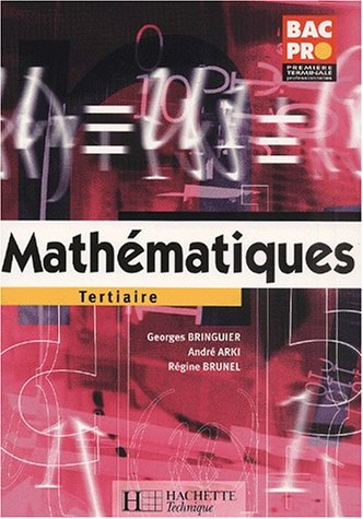 Mathématiques, tertiaire