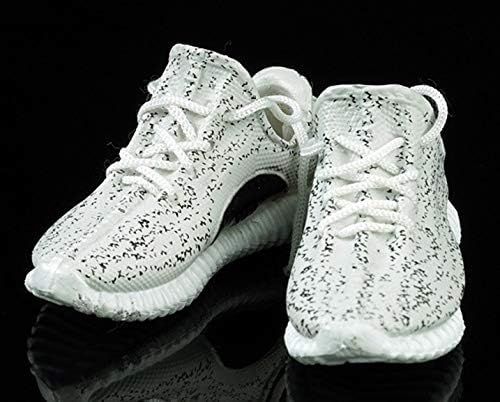 action white sports shoes