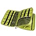 BUBM Travel Cable Organizer, Universal Electronic Accessories Bag Gear Storage Case for Cord, USB Flash Drive, Earphone and more, Perfect Size for iPad, (Large, Blue and Green)