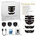 SHENGMI ABS Stimulator Abs Muscle Toner EMS Portable Rechargeable Gym Workout Training and Home Office Fitness Toning Belt Equipment for Abdomen