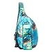 KAVU Original Rope Sling Bag Polyester Crossbody Backpack - Galaxy