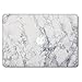 GMYLE Hard Case Print Plastic Frosted for Old MacBook Pro 15 inch (Model: A1286) [2011-2012 Release] - Marble Pattern Rubber Coated Hard Shell Case Cover