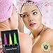 Tweezers for Eyebrows Set of Three- Includes Case with Professional Pointed Needle Nose, Slant & Straight Precision Stainless Steel- Ingrown Hair Nose, Hair Eyebrow & Splinters (Multi) (Multi)