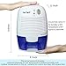 Dehumidifiers for Home, FORTECH Small Electric Dehumidifier for Basement, Bedroom, Kitchen, Bathroom, Caravan and Closet