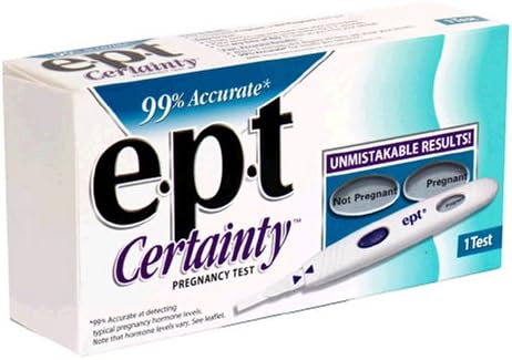 E P T Digital Early Pregnancy Test 2 Tests Amazon Co Uk Health Personal Care