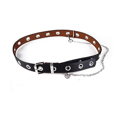 Adjustable Womens PunkRocker Grommet-Leather-Belt Nigeria Ubuy