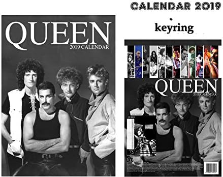 Queen Calendar 2019 + Queen Keyring