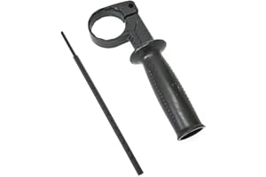 Hammer Drill Side Handle for Electric Drills and Grinding Machines – Adjustable, Lightweight Plastic Handle with Comfort Grip
