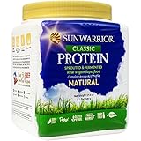 Sunwarrior - Classic Protein, Raw Wholegrain Brown Rice, Natural, 23 Servings (1.1 lbs) (FFP)