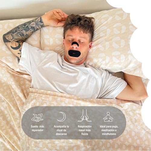 MindBreathe® Pack 70 Count | 35 Nasal Strips + 35 Mouthtapes | Naturally Reduce Snoring | Breathe Better When Sleeping, Meditating or Training | Deep Sleep and Performance
