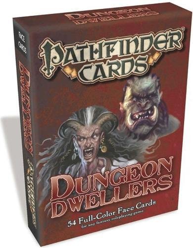 Pathfinder Face Cards: Dungeon Dwellers