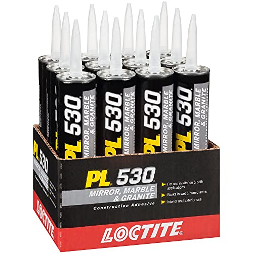 Loctite PL 530 Mirror, Marble and Granite Construction Adhesive 10