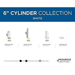 Progress Lighting Cylinder Collection 6" Clear