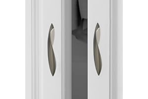 ESreake 4Pcs Arcuate Pulls Handles Knobs,Modern Elegant Curved Handle Cabinet Pulls,Create a Spatial Aesthetic,S-Shaped Solid Zinc Alloy Drawer Pulls Handles (Ink Gold, 3.8" Hole Centers)