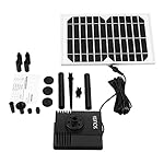 SOLEDI Solar Fountain Pump Bird Bath Water Fountain 12V 5W Water Pump Outdoor Waterfall Fountain Garden Decoration