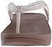 FitFlop Women's Crystal Swirl Flip-Flop, Nude, 8 M US