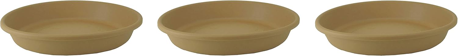 Akro Mils SLI24000A34 Classic Saucer for 24-Inch Classic Pot, Sandstone, 21.13-Inch : Planter Saucers : Garden & Outdoor