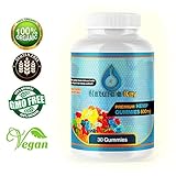 Premium Hemp Gummies 600mg- 30 ct.- 20mg Per Gummy- Full Spectrum Organic Hemp Extract Infused - Relaxing, Pain Relief, Stress & Anxiety Relief - Sleep Better- by Nature's Key