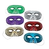 Metallic Half-Masks (2 dz) Pack-2