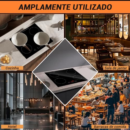 Cooktop Inducao, Cooktop Indução 4 Bocas 220V, Fogão Indução, Fogao de Inducao 4 Bocas