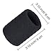 12 Pack Sweatbands Sports Wristband Cotton Sweat Band for Men and Women, Good for Tennis, Basketball, Running, Gym, Working Out (Black)