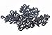 It's Cactus Accent Molding, Decorative Floral Bouquet with Small Birds, Spring Garden Wall Hanging Decorations, Handmade in Haiti from Recycled Steel Barrels, 9.5 In. x 19 In.