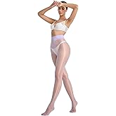 LABELLA Multicolor 15D Shiny Tights Ultra Sheer Stylish Pantyhose with Silky Smooth & Nude-Invisible Feel