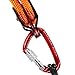 GM CLIMBING Ultra-Light Screw Locking Carabiner CE UIAA Certified Red Pack of 5