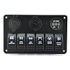 QUWEI-Generic-MarineBoat-Car-6-Gang-Switch-Panel-with-Light-5-Pin-OnOff-Rocker-Switch QUWEI-Generic-MarineBoat-Car-6-Gang-Switch-Panel-with-Light-5-Pin-OnOff-Rocker-Switch