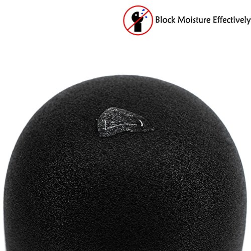 image for YOUSHARES Foam Microphone Windscreen - Large Size Microphone Cover for