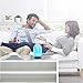 COSVII Mini Air Humidifier,200ml Ultrasonic Cool Mist Humidifier with 7 Colors Night Light and Auto Shut-Off for Bedroom Desk Office Travel Car Room (White)