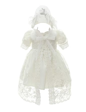 besbomig Süßes Infant Kurze Ärmel Prinzessin Kleid Taufkleid Outfits Babybekleidung - Baby Mädchen Hochzeit Partykleid Festzu