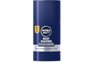 NIVEA Men Maximum Hydration Shave Stick - Body Protecting for Smooth Shaving - 2.5 Oz