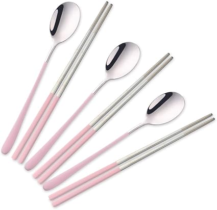 Amazon Bisda 箸 スプーン セット 3名用 18 8ステンレス製 おしゃれ