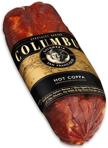 Columbus Salame Company Hot Dry Coppa approx. 2 Poundss
