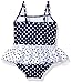 Little Me Girls' One Piece Ruffle Swimsuit