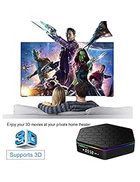 T95Z Plus Android TV Box 3GB RAM 32GB ROM, Android 7.1 TV Box Amlogic S912 Octa Core Dual 2.4 5.0 GHz WiFi Support 1000M LAN Ethernet 64Bit H.265 Bluetooth 4.0 UHD 4K HD TV Box